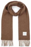 Profuomo Sjaal Lamswol Bruin -