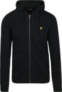 Lyle & Scott Cardigan Zip Hood Dark Navy