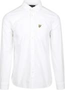 Lyle & Scott Shirt Plain Oxford White