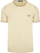 Fred Perry M1588 Twin Tipped T-shirt Beige