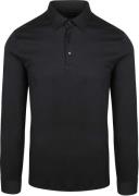Desoto Longsleeve Poloshirt Essential Black