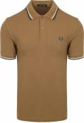 Fred Perry Polo Twin Tipped M3600 Bruin Z60