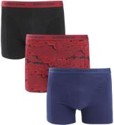 Bjorn Borg Boxers 3Pack Stretch Blauw Rood