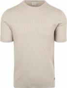 No-Excess Knitted T-Shirt Clay