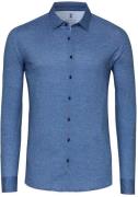Desoto Overhemd Twill Optics Blauw