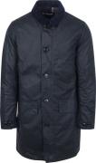 Barbour Waxjas Mac Navy