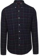 NZA Shirt Bruce Waihi Light Flannel Check Icon Navy
