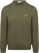 Lacoste Sweater Crewneck Olive