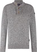 State Of Art Mocker Trui Melange Blauw