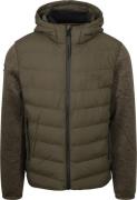 Superdry Hooded Storm Jack Olive