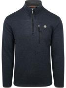 Superdry Half Zip Pullover Fleece Navy