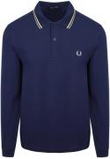 Fred Perry Longsleeve Polo Navy 48A