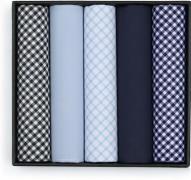 Suitable Zakdoeken 5-Pack Vichy Blauw -