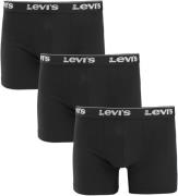 Levi's Boxershorts 3-Pack Uni Zwart