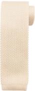 Suitable Knitted Stropdas Ecru TK-05 -