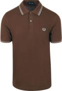 Fred Perry Polo Twin Tipped M3600 Bruin 49A