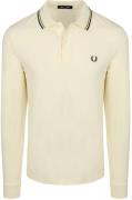 Fred Perry Longsleeve Polo Ecru 46A