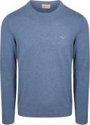 Gant Pullover Melange Blauw