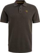 PME Legend Poloshirt Knitted Structure Groen