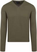 Suitable Respect Vinir Pullover Olijfgroen