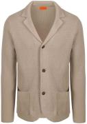 Suitable Cardigan Button Aaron Beige