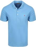 Napapijri Ealis Polo Mid Blauw