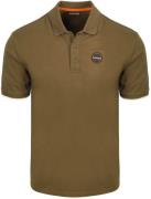 Napapijri E-Badge Polo Olijfgroen