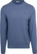 McGregor Trui Cotton Cashmere Vintage Blauw