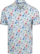 R2 Amsterdam Polo Print Multicolor