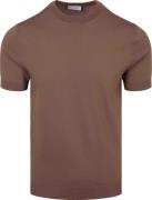 Suitable Knitted T-shirt Wake Tabacco