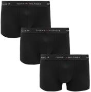 Tommy Hilfiger Boxer Trunk Microfiber 3-Pack Zwart