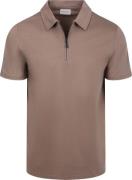 Suitable Poloshirt Silky Taupe