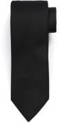 Suitable Zijde Stropdas Zwart -