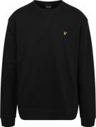 Lyle & Scott Plussize Sweater Zwart