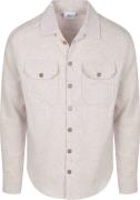 R2 Overshirt Linen Cotton Beige