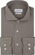 Profuomo Overhemd Linnen Groen
