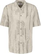 No Excess Short Sleeve Jacquard Overhemd Print Kit