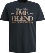 PME Legend Jersey Artwork T-Shirt Carbon Navy