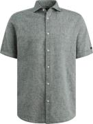 Vanguard Short Sleeve Overhemd Linnen Blend Lichtblauw