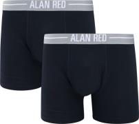 Alan Red Boxershorts Navy 2Pack