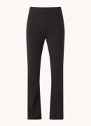 by-bar Lowie high waist flared fit pantalon met splits