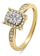 Diamond Point Gouden ring, 0-34 ct diamant, Enchanted