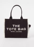 Marc Jacobs The Large Tote shopper van canvas met logoprint