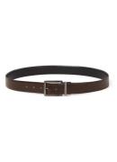 Dune London Opra Reversible riem van leer