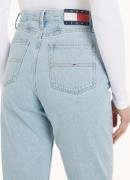 Tommy Hilfiger Nora high waist cropped mom jeans met lichte wassing
