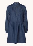 Whistles Winnie midi tuniekjurk van chambray