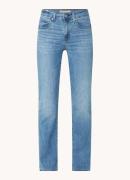 Levi's 724 High waist slim fit jeans met medium wassing