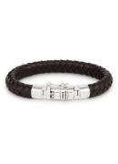 Buddha to Buddha Ben Small armband van leer