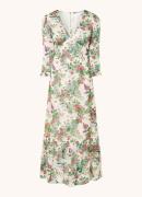 L-K-Bennett Deborah maxi jurk in zijdeblend met bloemenprint