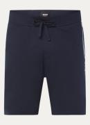 HUGO BOSS Authentic straight fit korte loungebroek met logo